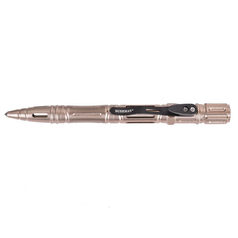 Stilou multifuncțional argintiu Bushman Tactical Pen UNI