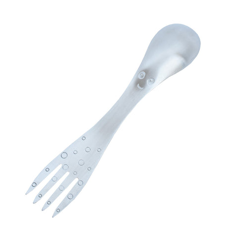 Lingură-Furculiță Bushman Spork argintiu UNI