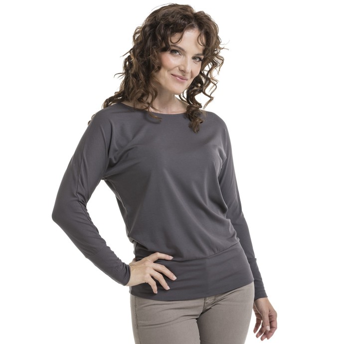 Tricou Bushman pentru femei, maro închis