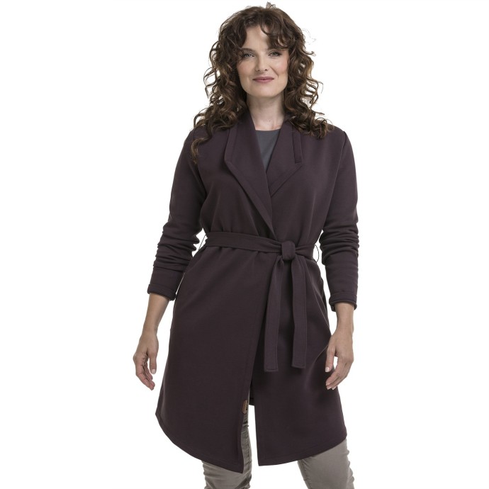 Hanorac sau palton pentru femei Bushman, vișiniu