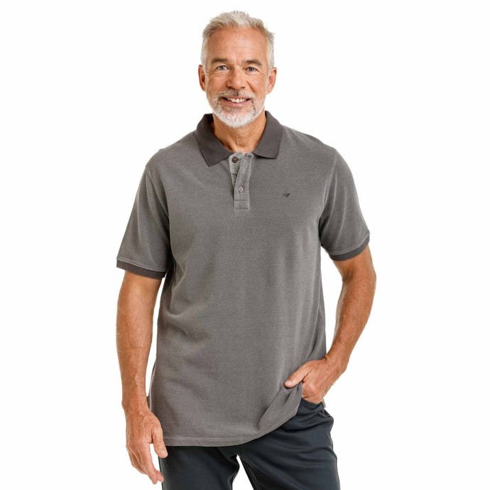 BUSHMAN Tricou polo bărbătesc Hamis, gri