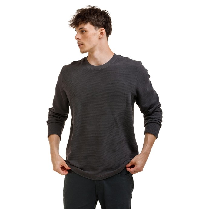 BUSHMAN Tricou bărbătesc Vigold, din bumbac, gri închis