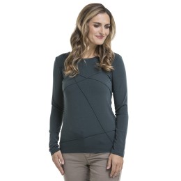 Tricou Bushman pentru femei, petrol închis