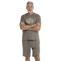 pijamale bărbătești Bushman maro