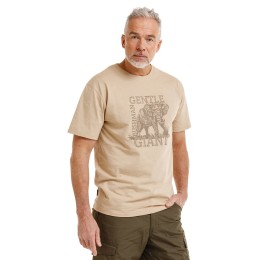 Bushman Tricou bărbătesc Kay, maro-sand