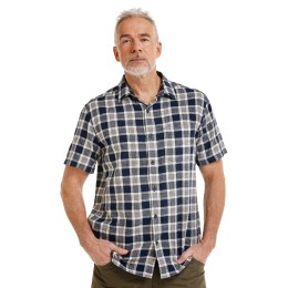 Bushman Cămașă bărbătească Kwame, albastru închis