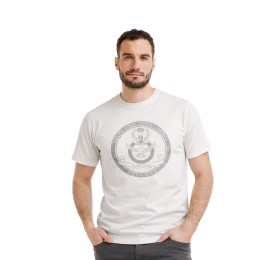 Bushman Tricou bărbătesc Moor, alb