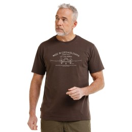 Bushman Tricou bărbătesc Legend L-200, maro închis