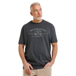 Bushman Tricou bărbătesc Legend L-200, gri închis
