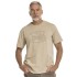 Tricou bărbătesc Bushman cu guler rotund, bej