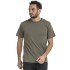 Tricou bărbătesc cu guler rotund, model Bushman kaki