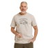 Bushman Tricou bărbătesc Legend Jawa 20, bej