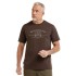 Bushman Tricou bărbătesc Legend L-200, maro închis