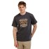 BUSHMAN Tricou bărbătesc Forth, din bumbac, gri închis